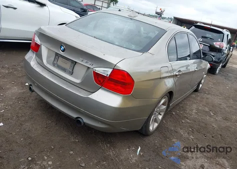 2007 BMW 335I z USA, uszkodzony, nr VIN WBAVB73527VF50345